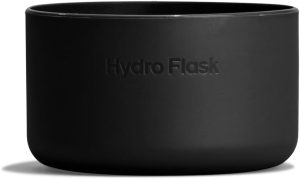 Hydro Flask Micro Bottle Boot - Bottom Protector Sleeve - Silicone Mini Water Bottle Accessory Black