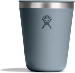 Hydro Flask 12 Oz Outdoor Coffee Tumbler ?C Stainless Steel Insulated Travel Cup ?C Camping Cup With Measurements Shale Gray