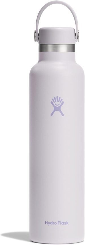 Hydro Flask Water Bottle - Insulated Stainless Steel - Non Spill. Leakproof in 24 Oz Cloud Pink