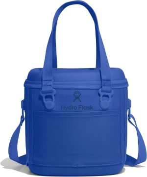 Hydro Flask Carryout Cooler - Insulated Portable Soft Cooler - 10 L Capacity in Capri Blue