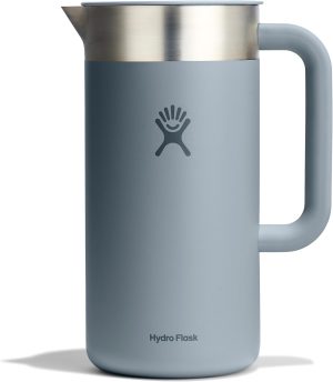 Hydro Flask Outdoor Insulated 51 Oz Pitcher- Stainless Steel Beverage Container - Camping Kitchen Essentials Shale Gray