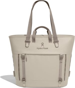 Hydro Flask Carryout Tote - Insulated Tote Bag - 30 L Capacity in Oat
