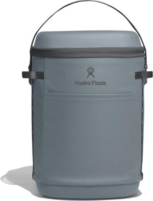 Hydro Flask Carryout Cooler Backpack - Insulated Portable Soft Cooler - 22 L Capacity in Shale Gray