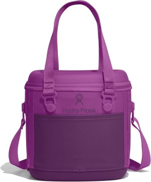 Hydro Flask Carryout Cooler - Insulated Portable Soft Cooler - 10 L Capacity in Supernova Purple